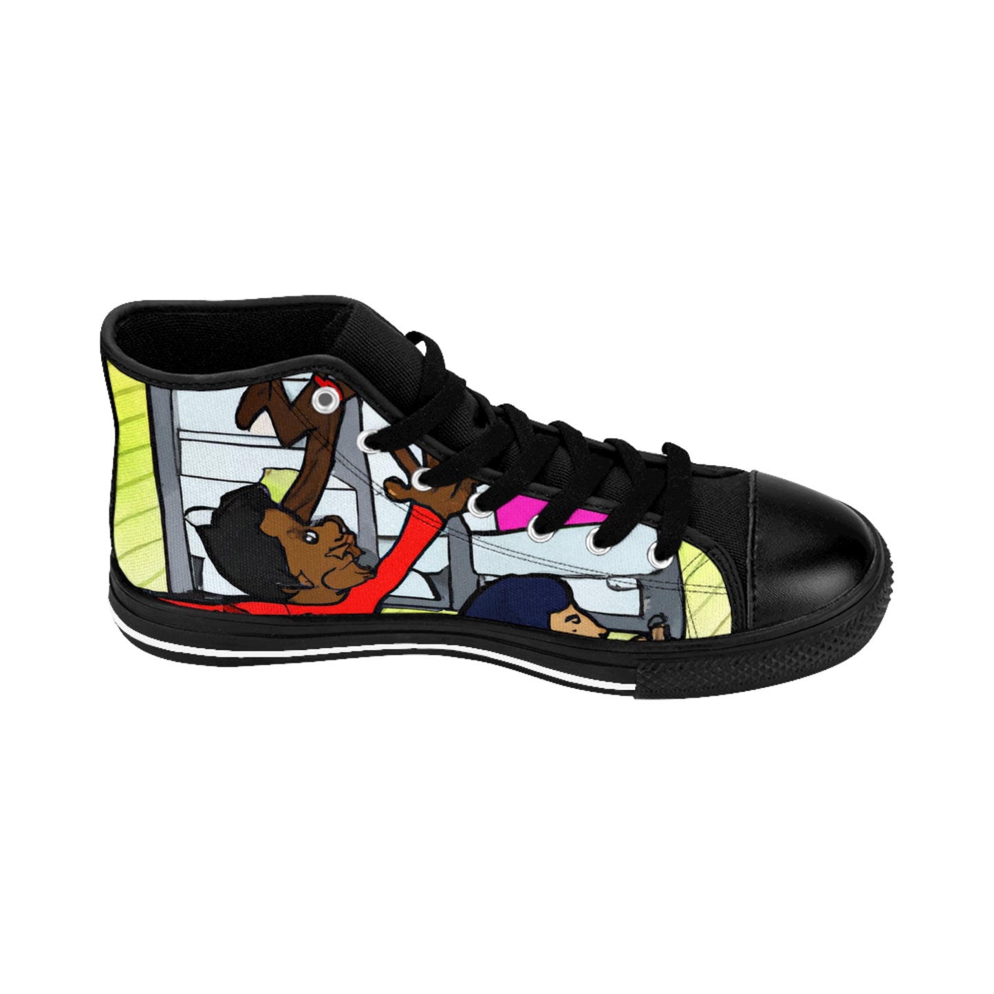 .

Aldwyn the Artisan Shoemaker - Comic Book Hi Tops