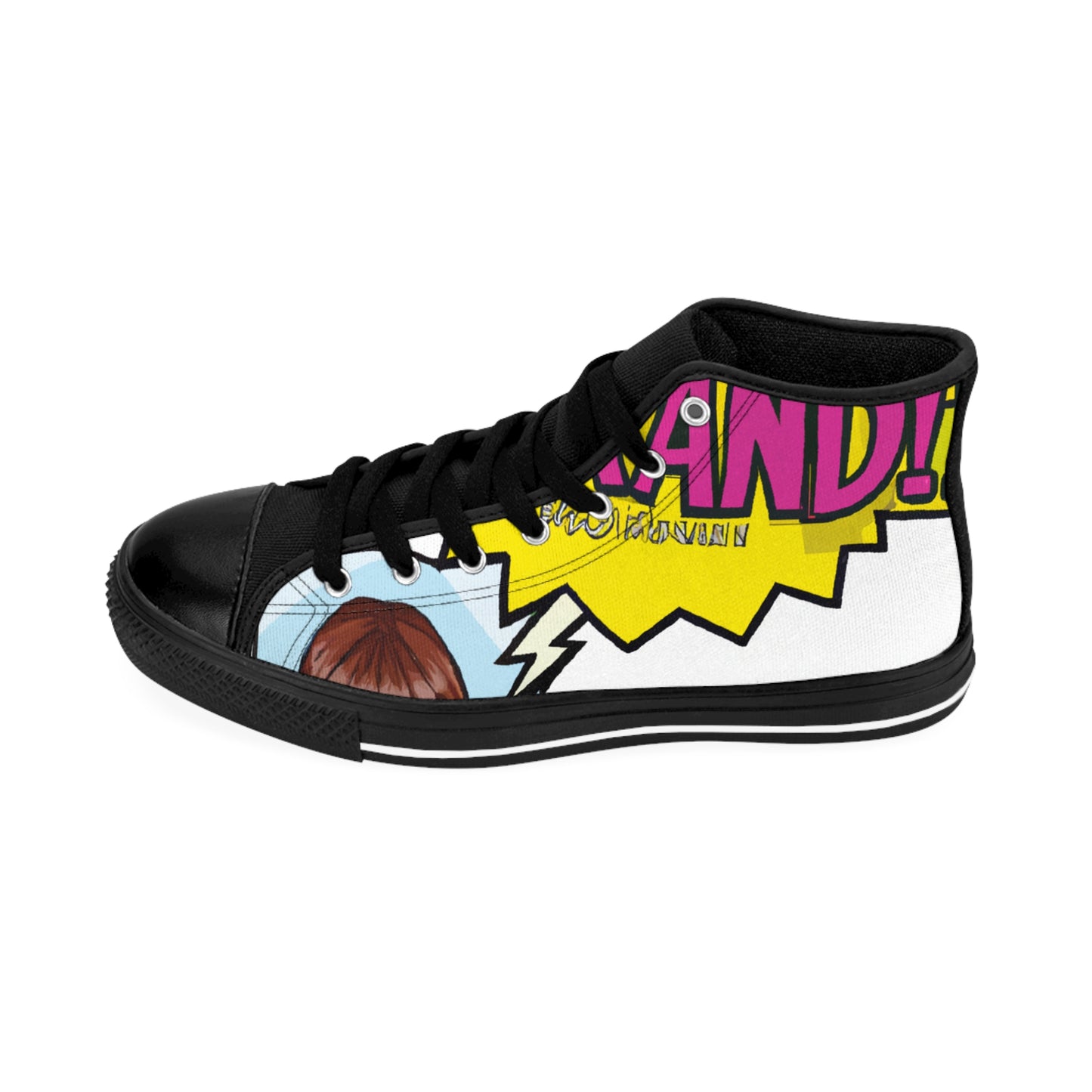 Finley de la Tour - Comic Book Hi Tops