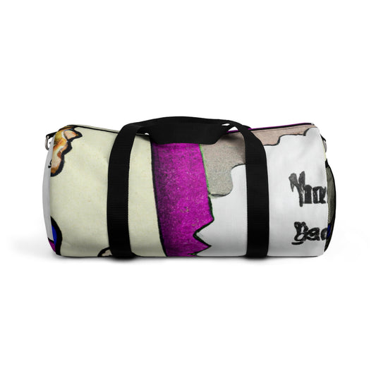 Herbertia Hautebags - Comic Book Duffel Bag