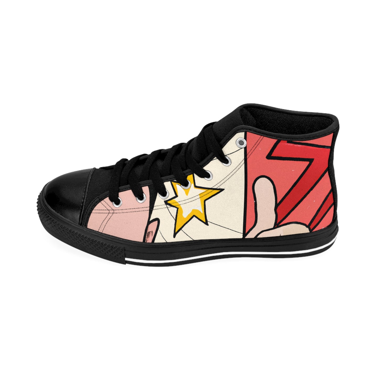 Octavianus Tiberius Shoesmith - Comic Book Hi Tops