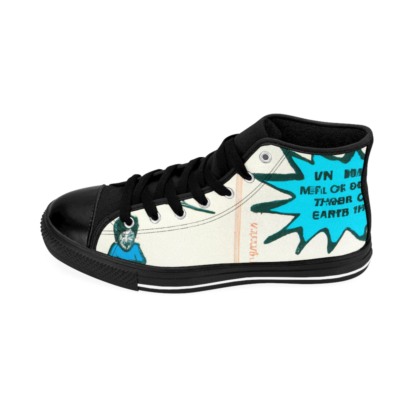 Duncan Belfry - Comic Book Hi Tops