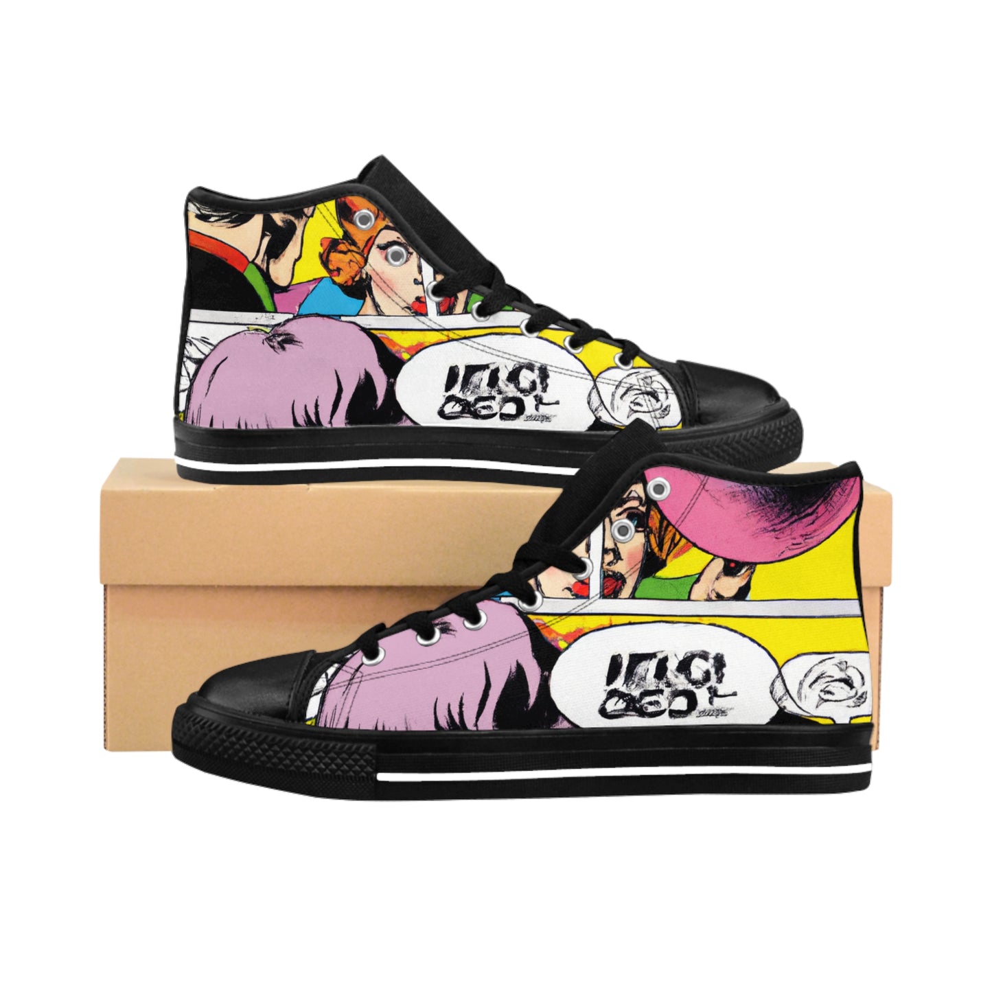 .

Horatio Handcraftsman - Comic Book Hi Tops