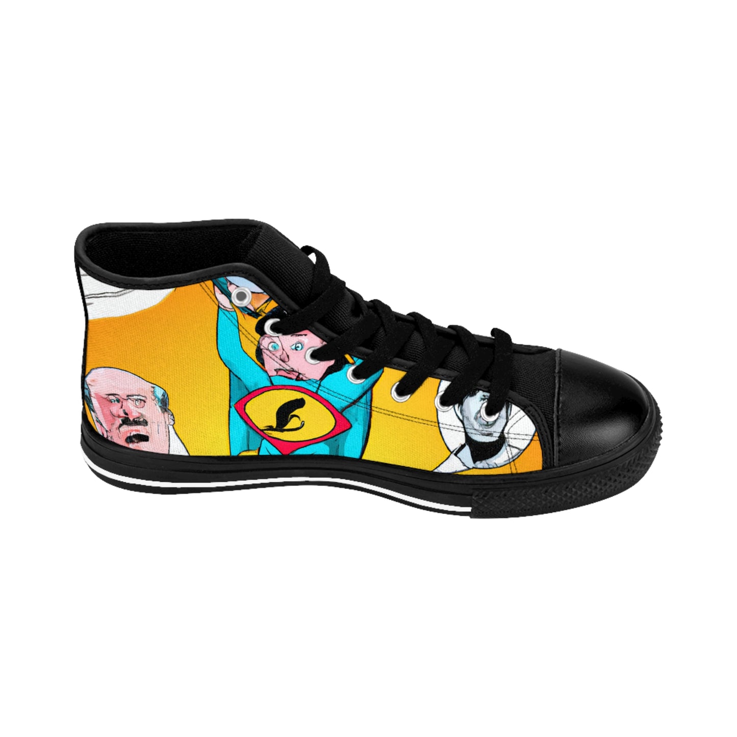 .

Milo the Cobbler - Comic Book Hi Tops