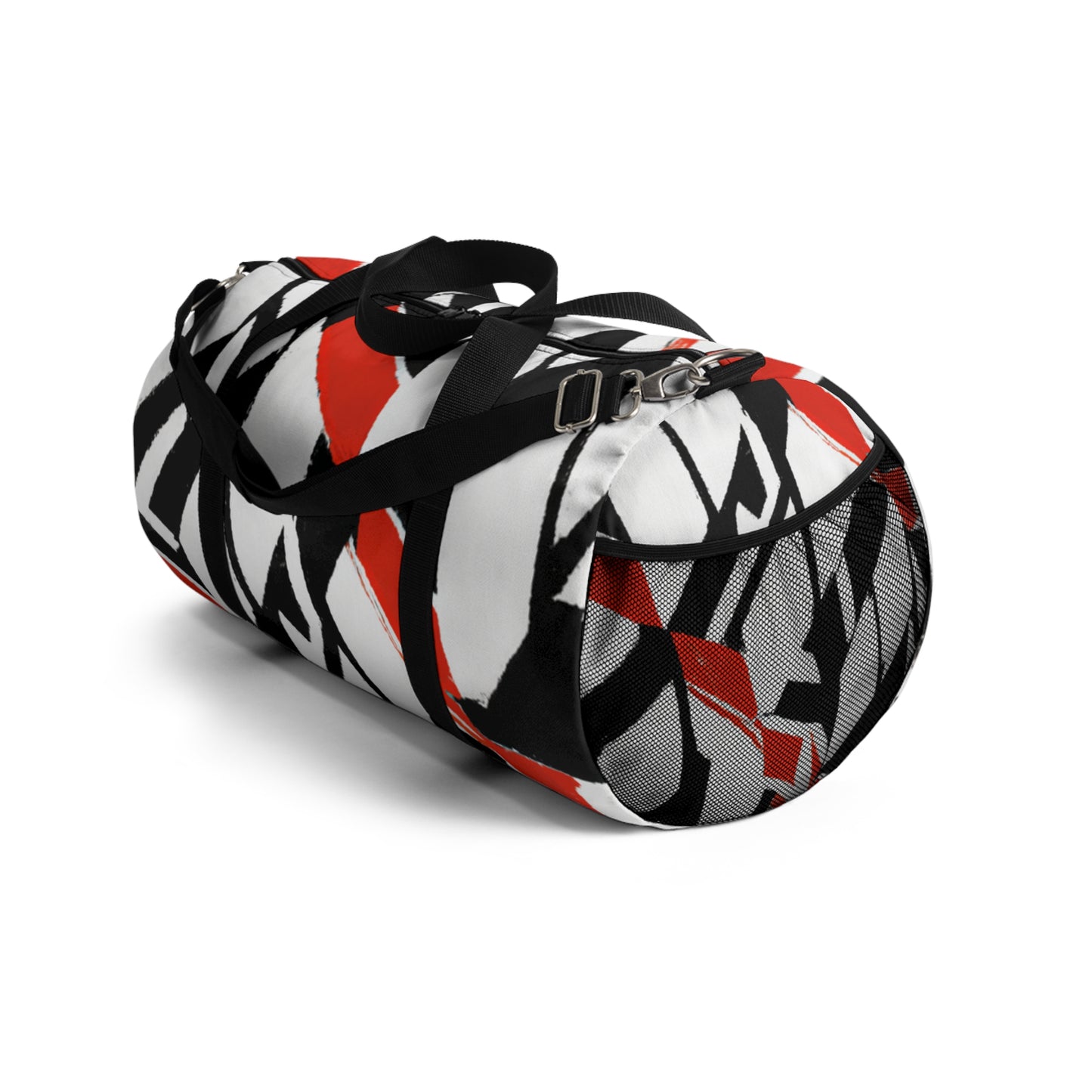 Madeline Townsend - Geometric Pattern Duffel Travel Gym Luggage Bag