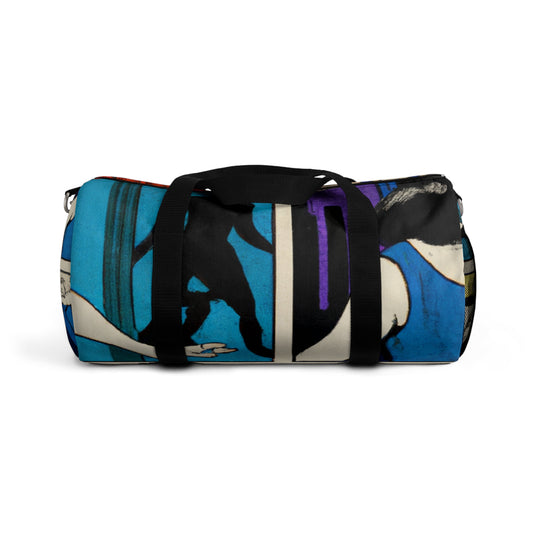 Wilhelmina's Fine Leathers - Comic Book Duffel Bag