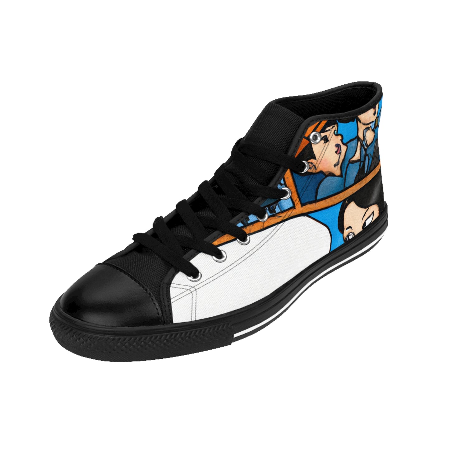 .

Florana de la Fuente - Comic Book Hi Tops