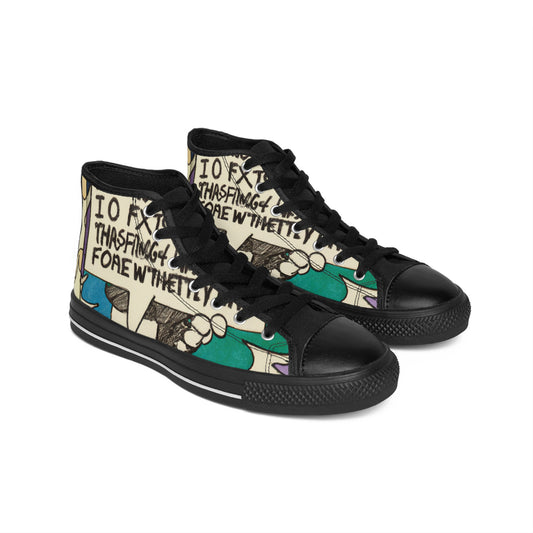 .

Harolda of Northumberland - Comic Book Hi Tops