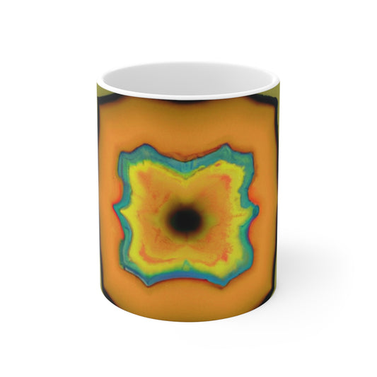 Ruby's Roasted Coffee - Psychedelic Coffee Cup Mug 11 Ounce