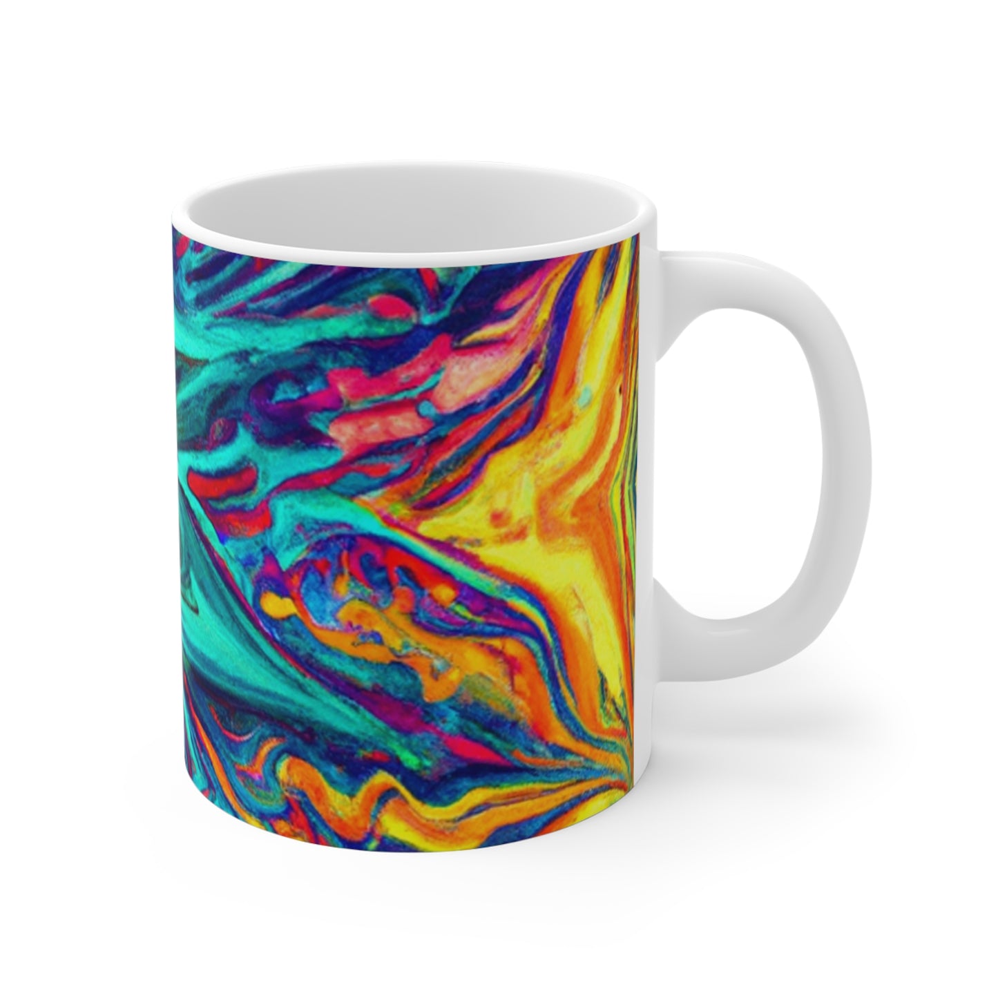 Brewster's Best - Psychedelic Coffee Cup Mug 11 Ounce