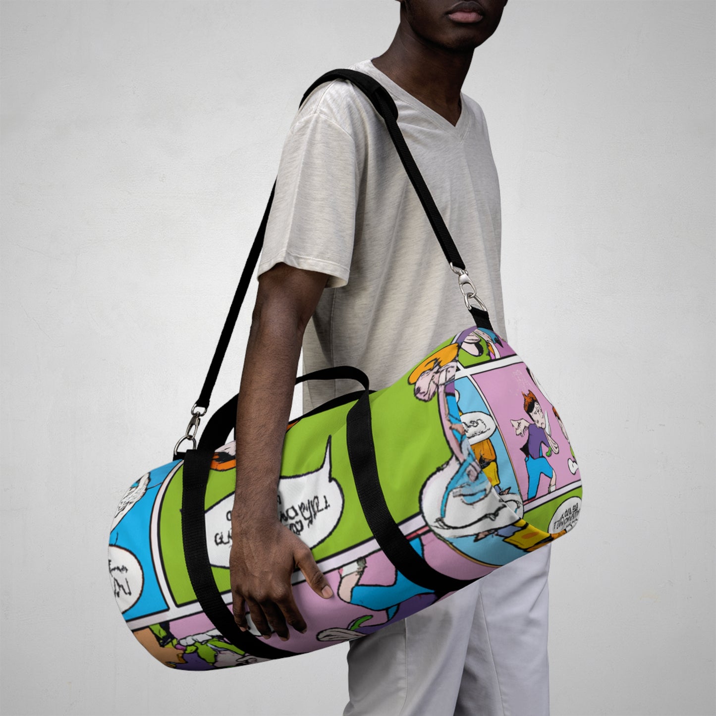 Augustus Allegra - Comic Book Duffel Bag