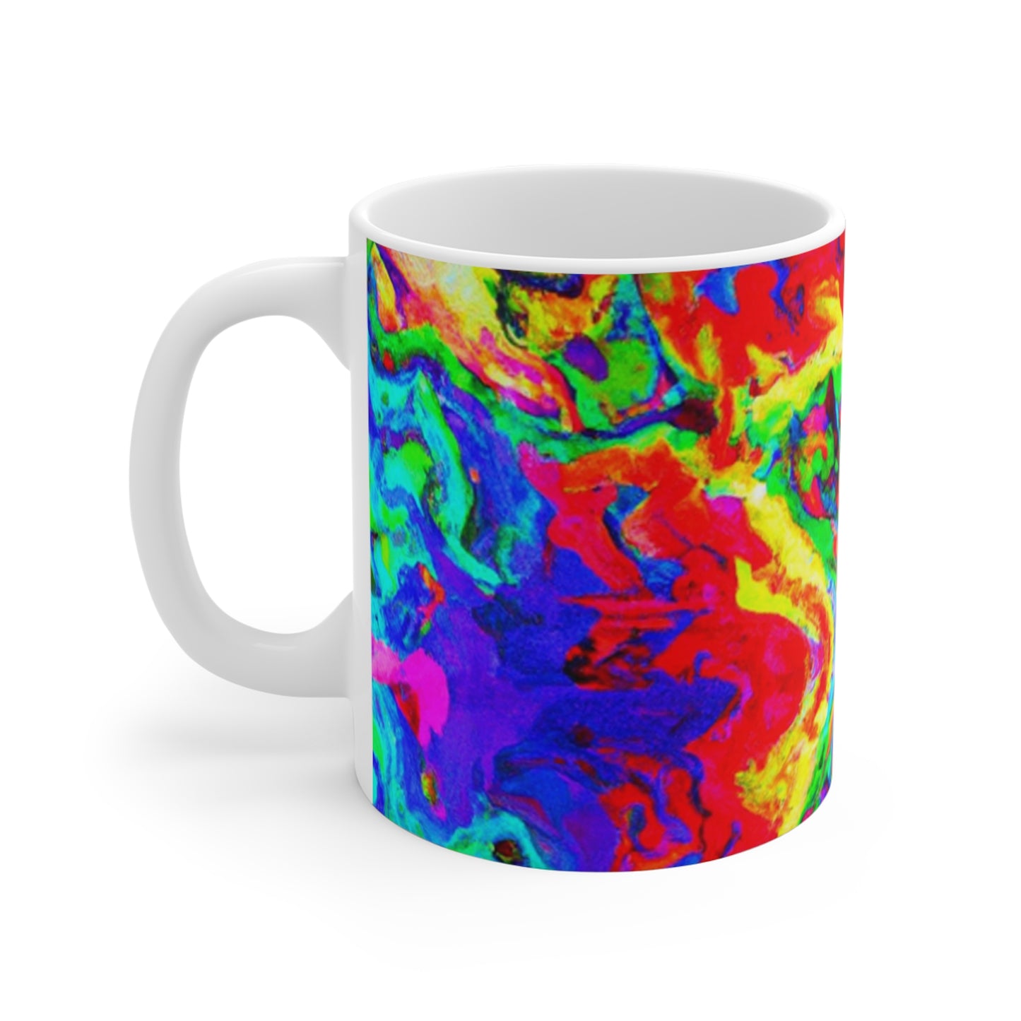 Hazel's House Blend Roasters - Psychedelic Coffee Cup Mug 11 Ounce