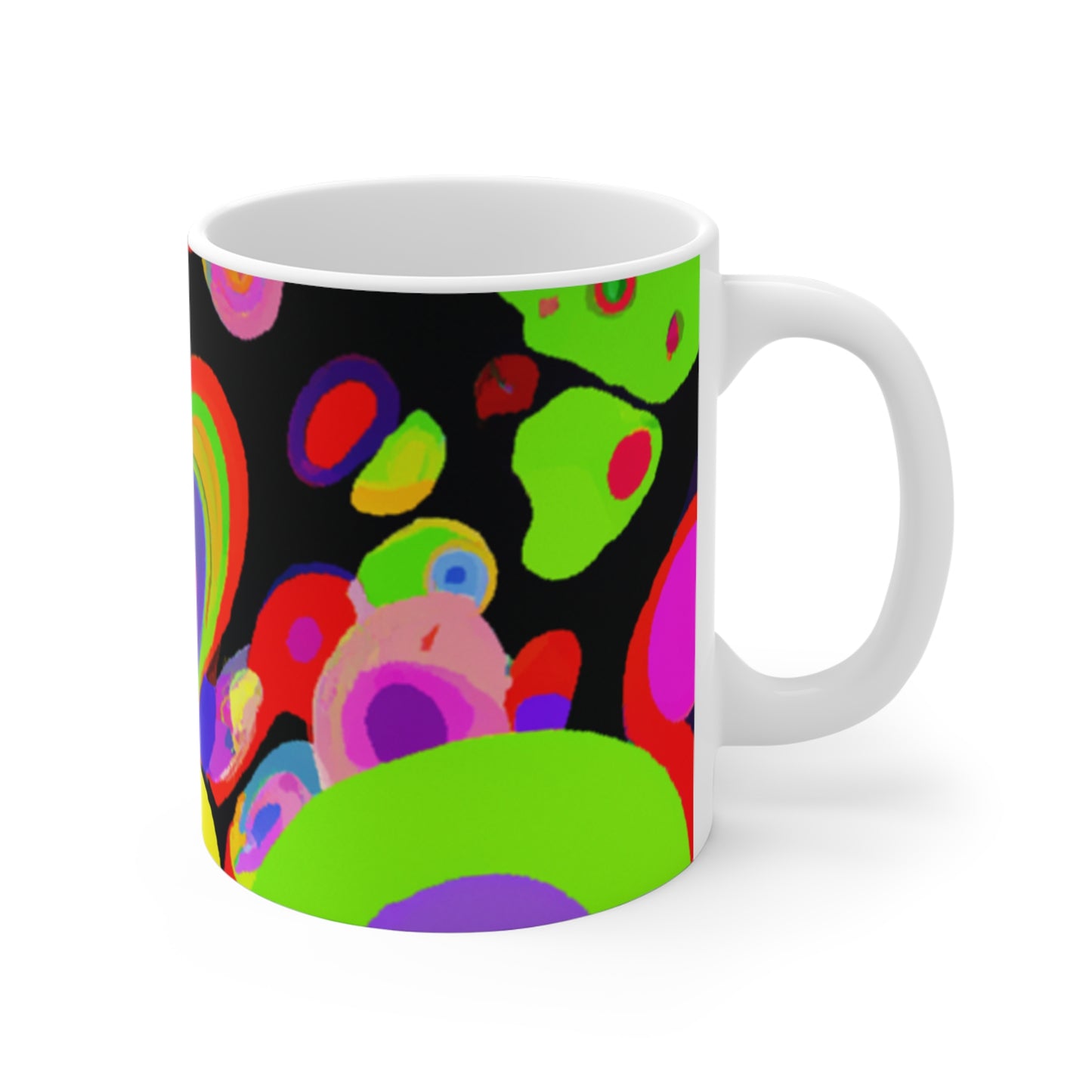 Perry's Perky Potions - Psychedelic Coffee Cup Mug 11 Ounce