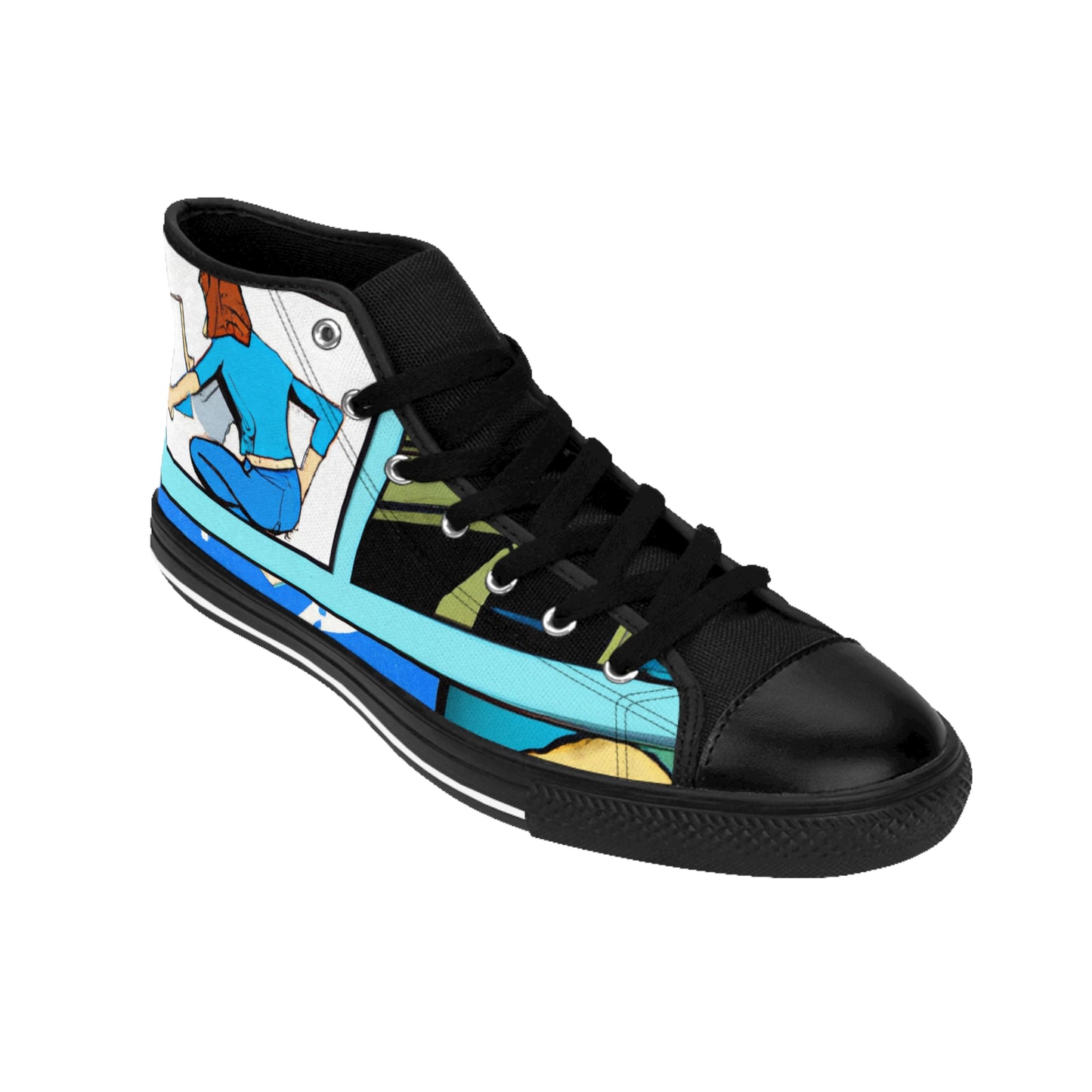 .

Indrek the Shoemaker - Comic Book Hi Tops