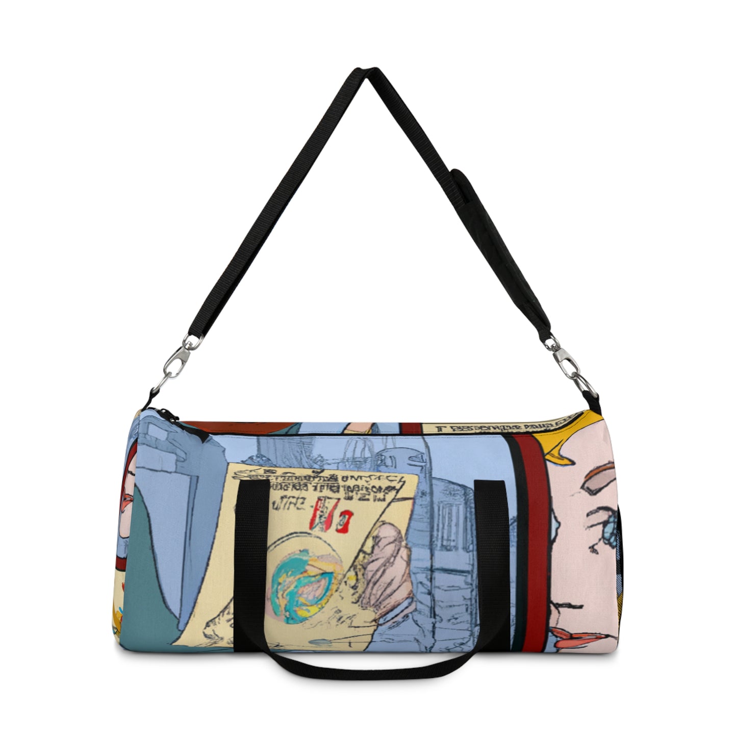 Modesta Luxe - Comic Book Duffel Bag