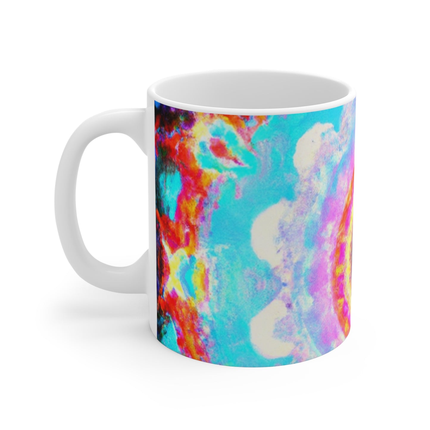 Joey's Java - Psychedelic Coffee Cup Mug 11 Ounce