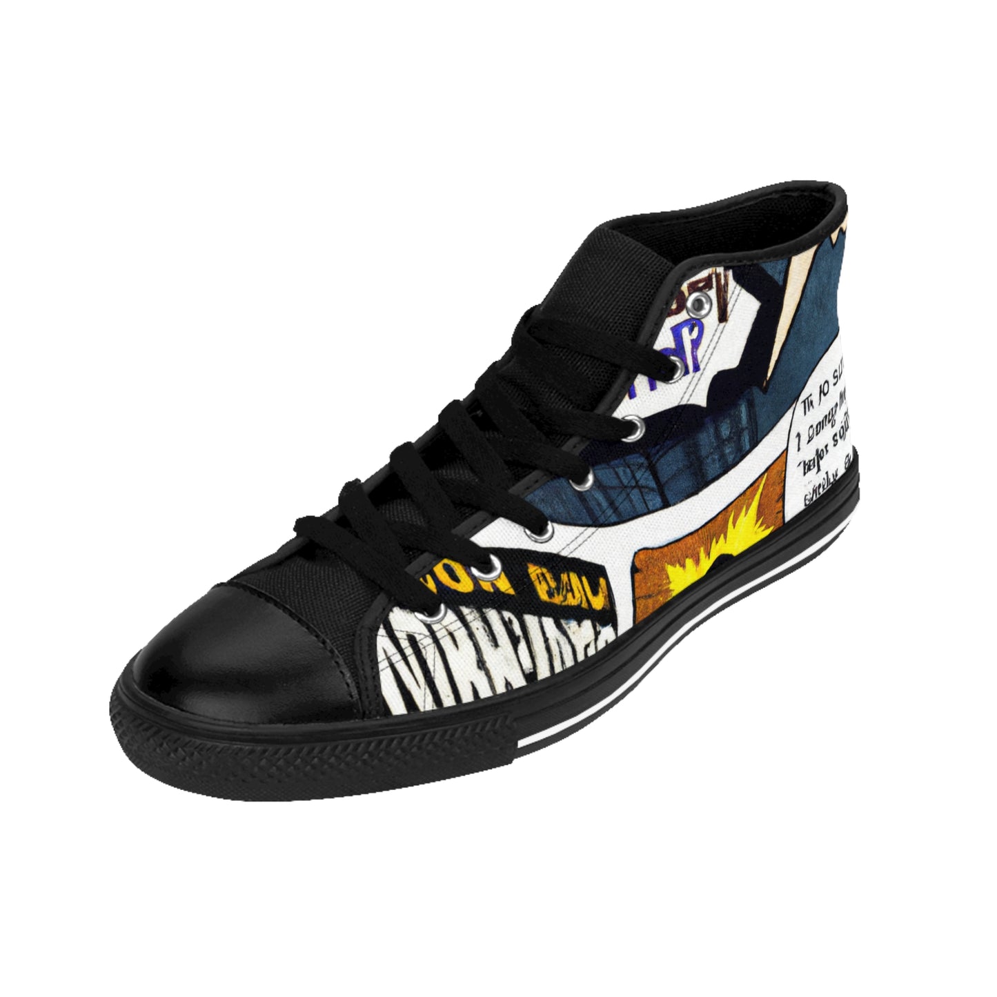 Giles de Montforte - Comic Book Hi Tops