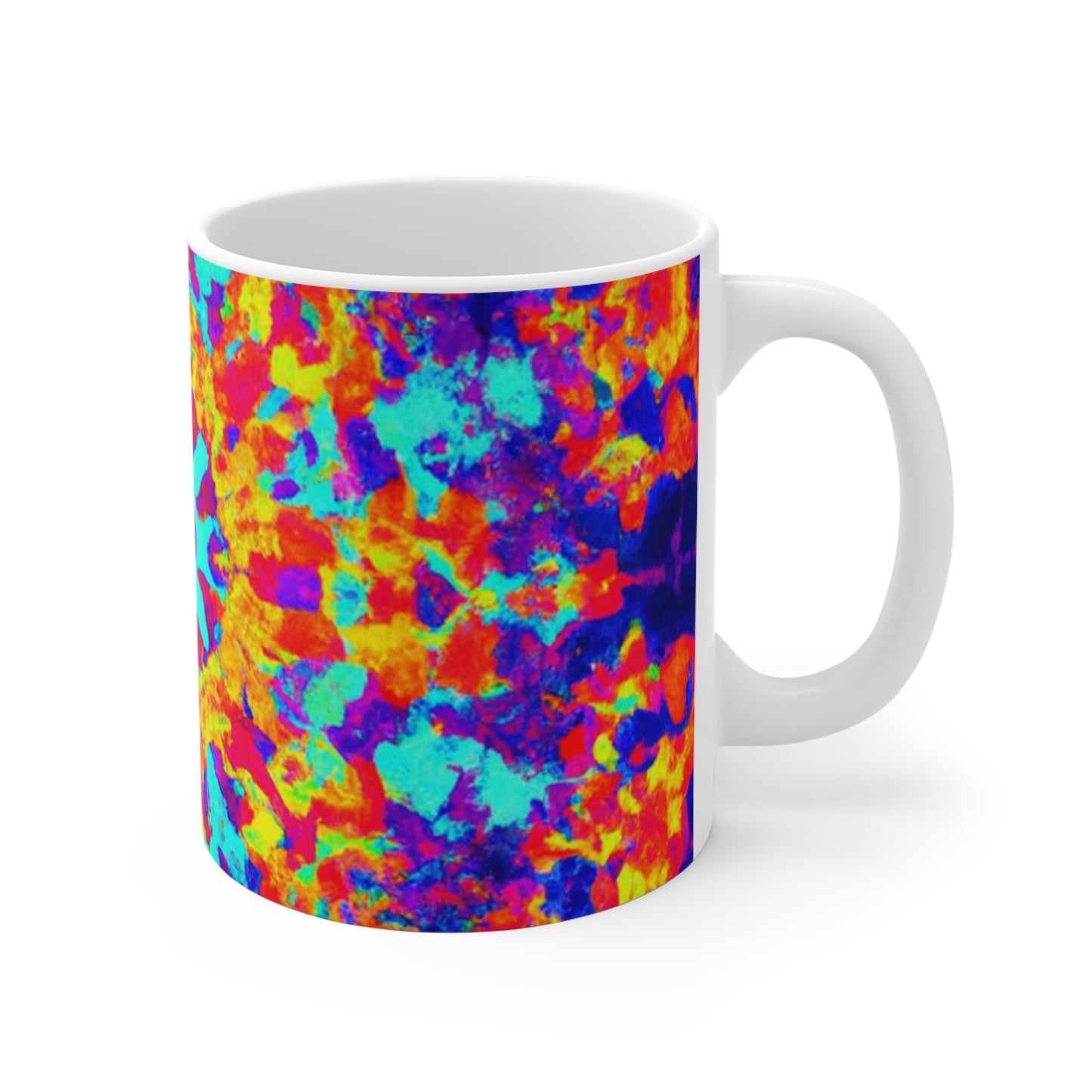 Peppermint Patty's Perc-O-Lator - Psychedelic Coffee Cup Mug 11 Ounce