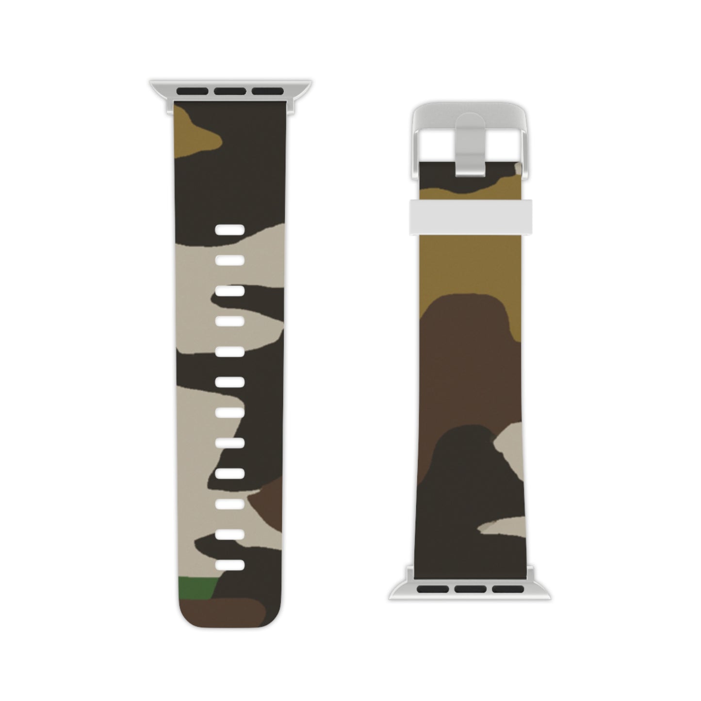 Gertelda Von Gunnsqvist - Camouflage Apple Wrist Watch Band