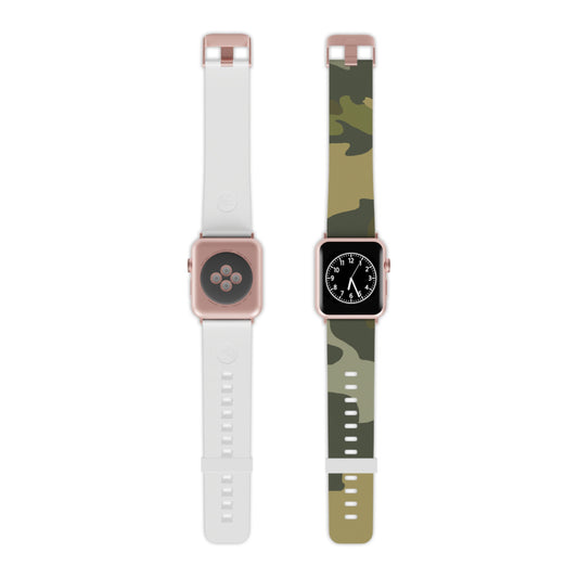 Adele Andrews-Fisher - Camouflage Apple Wrist Watch Band