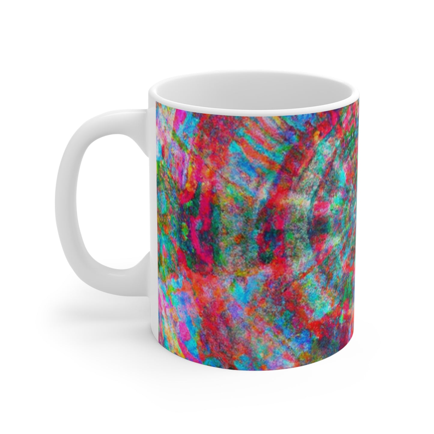 Vernon's Gourmet Coffee - Psychedelic Coffee Cup Mug 11 Ounce