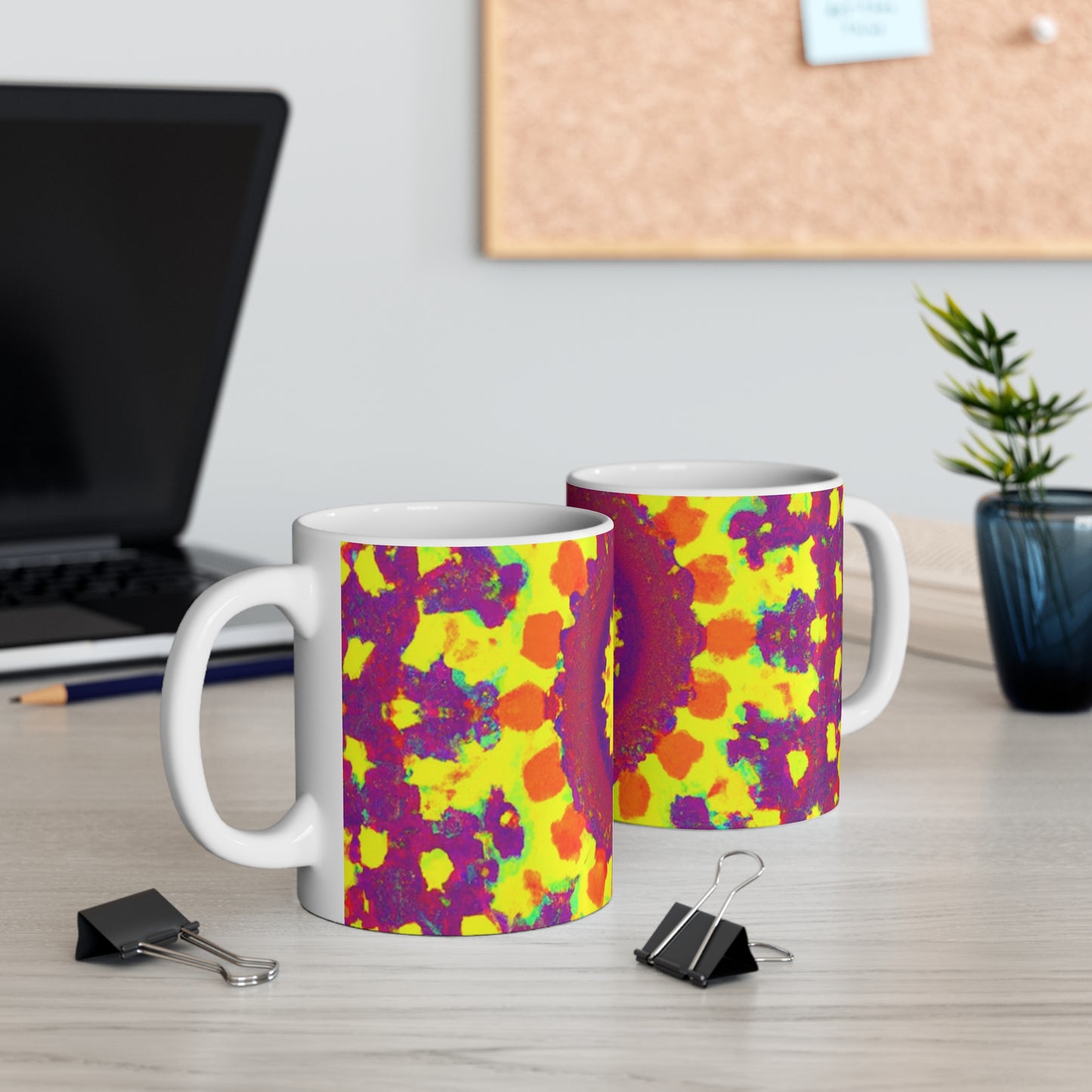 Carmen's Cowboy Coffee - Psychedelic Coffee Cup Mug 11 Ounce