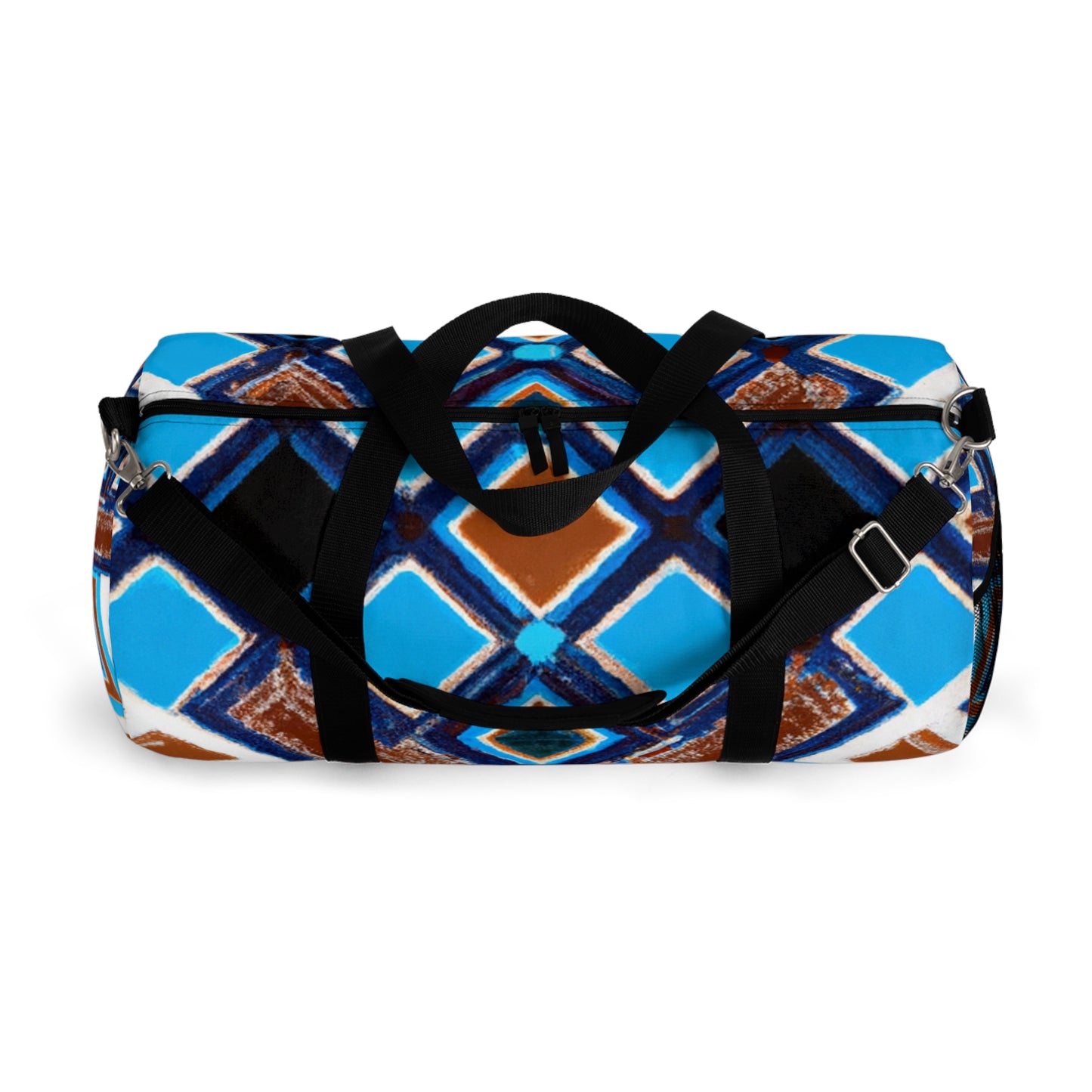 Harriett Walkerwood - Geometric Pattern Duffel Travel Gym Luggage Bag