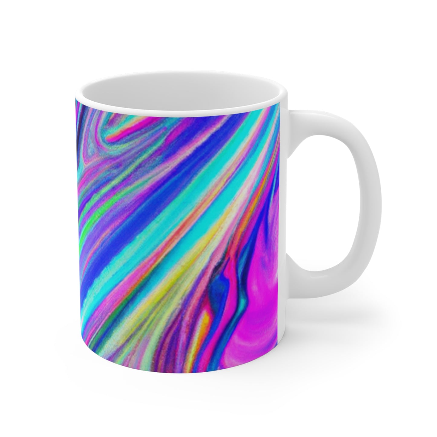 Jenny's Java - Psychedelic Coffee Cup Mug 11 Ounce