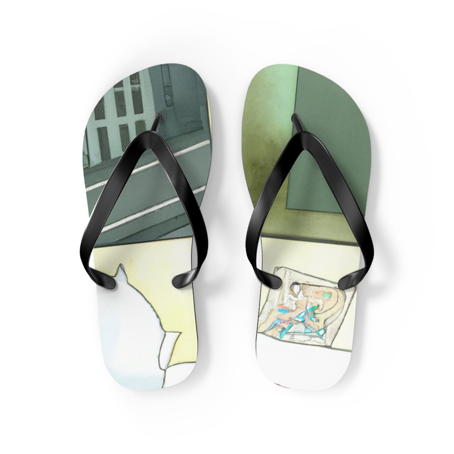 Wonder Woman! - Comics Collector Flip Flop Beach Sandals