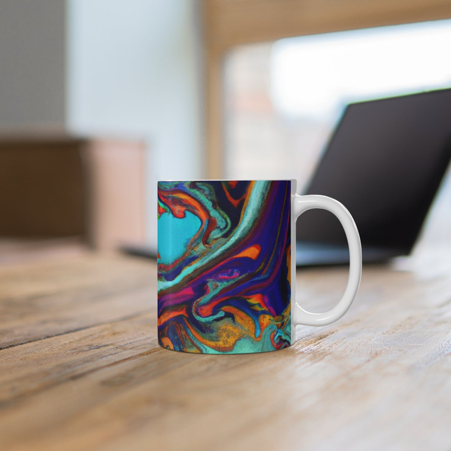 BrewMaster Bob - Psychedelic Coffee Cup Mug 11 Ounce