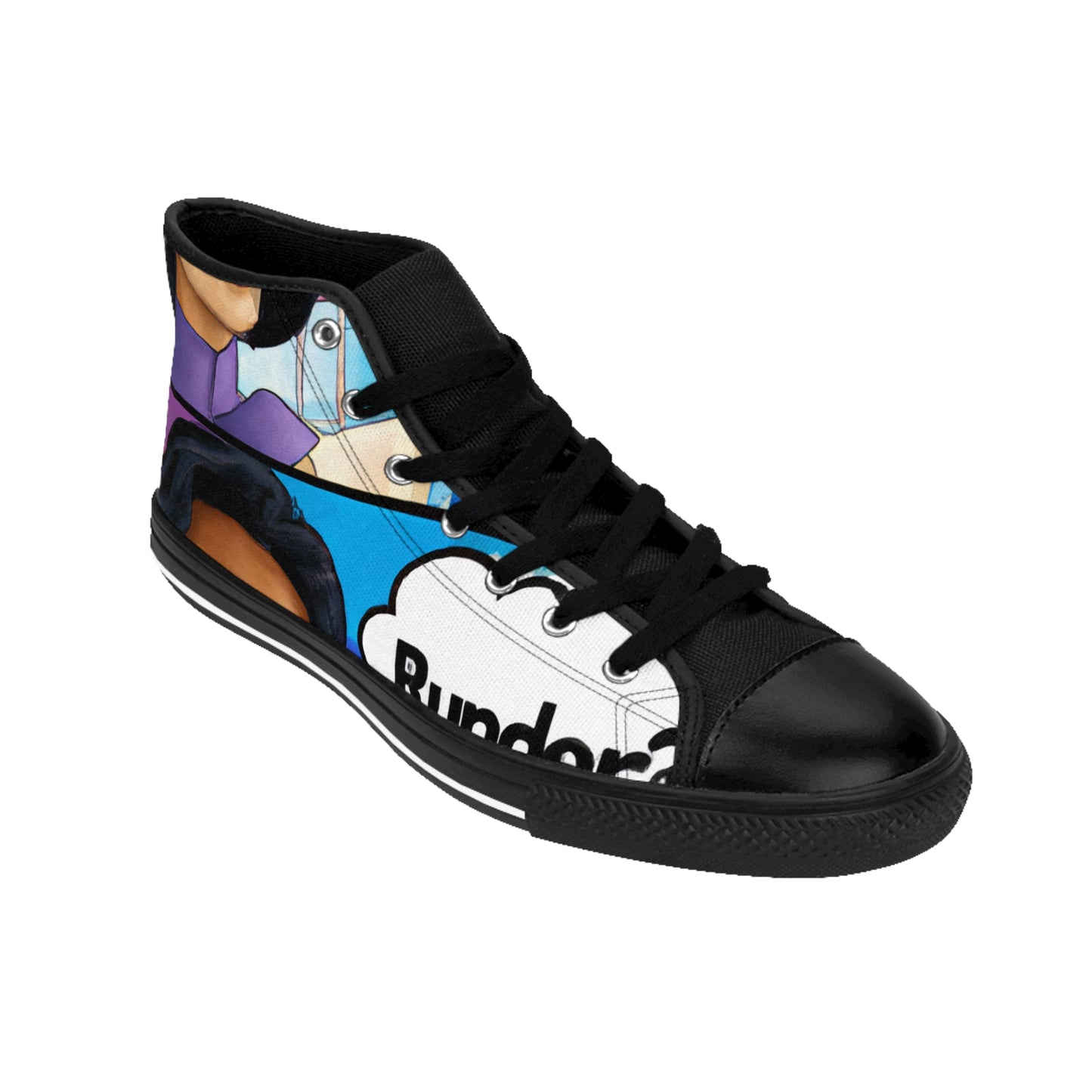 .

Clarisse the Cobbler - Comic Book Hi Tops