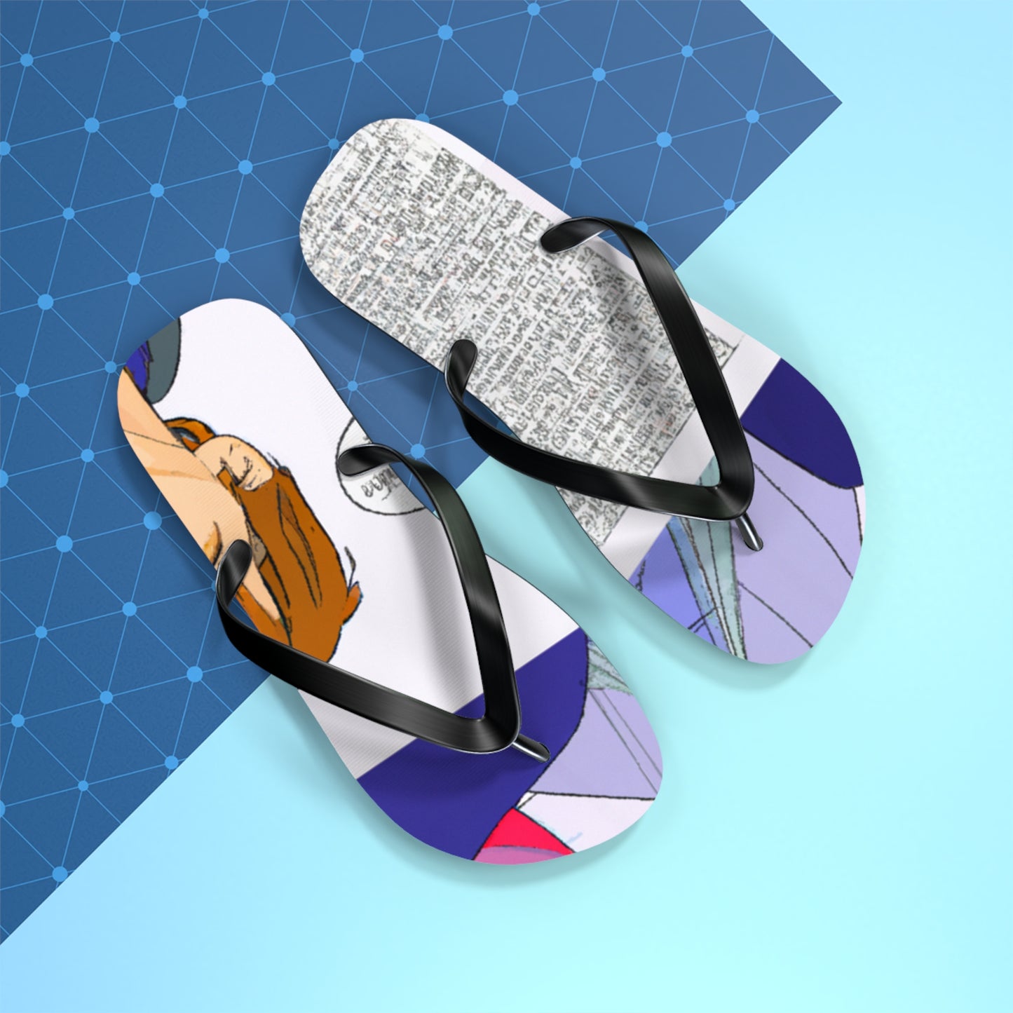 Mothman - Comics Collector Flip Flop Beach Sandals