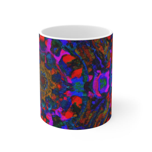Mabel's Roast - Psychedelic Coffee Cup Mug 11 Ounce
