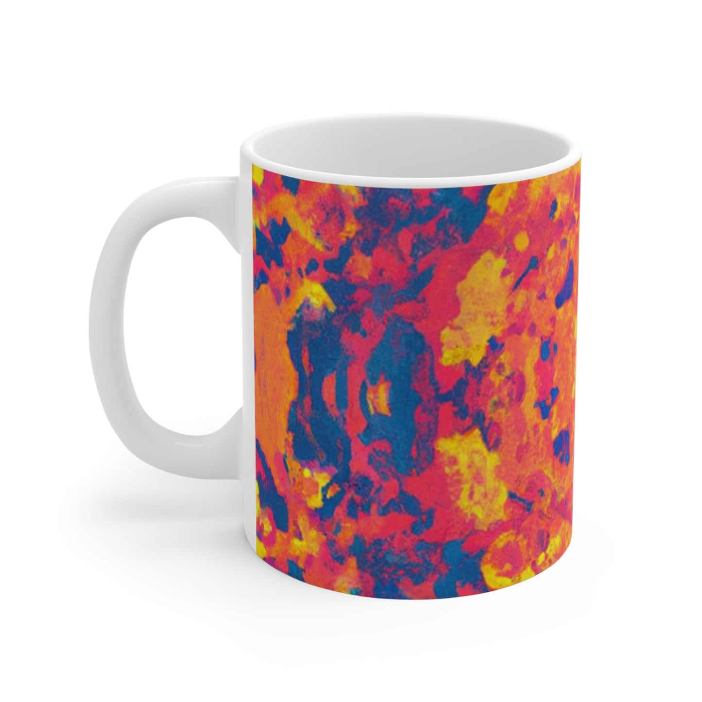 Joe's Java - Psychedelic Coffee Cup Mug 11 Ounce