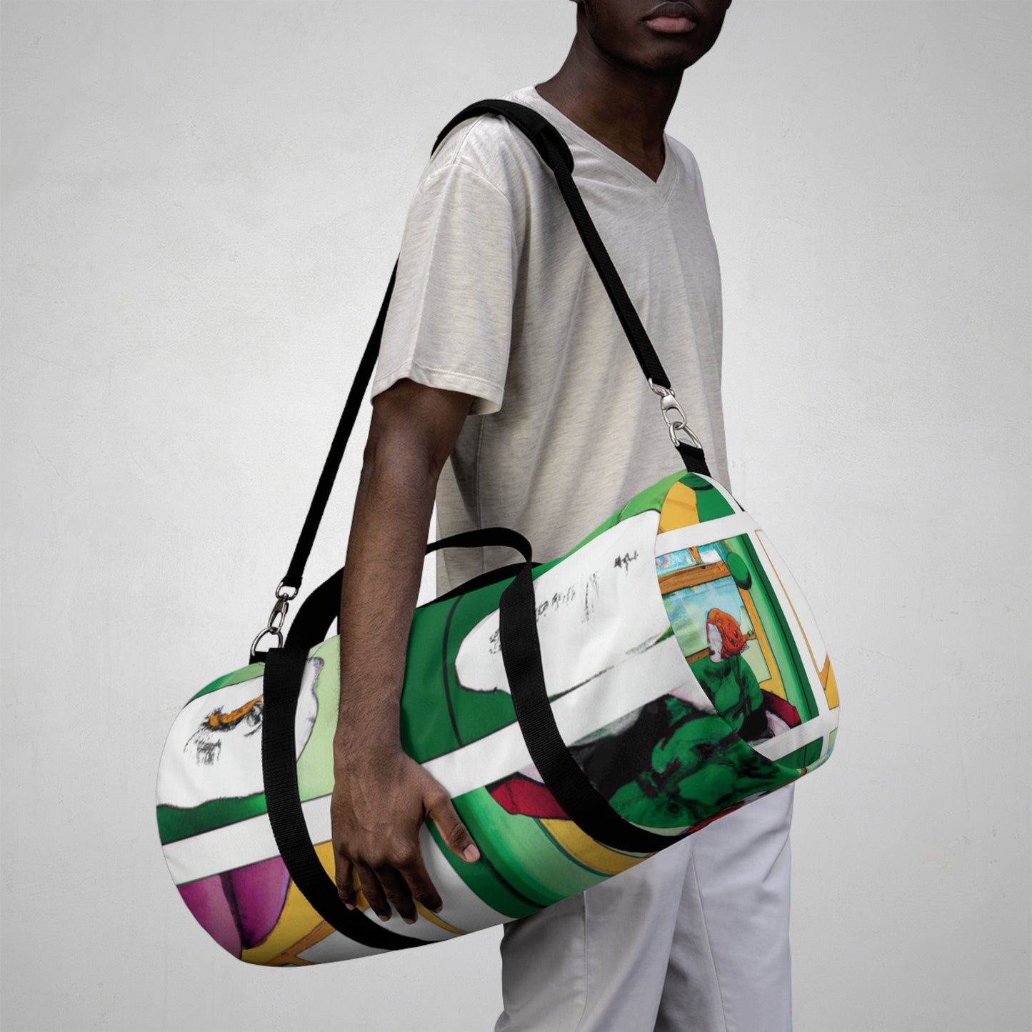 Gustaf von Swankendorff - Comic Book Duffel Bag