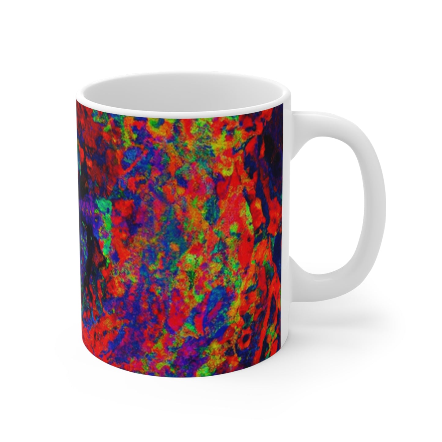 Java Joe's - Psychedelic Coffee Cup Mug 11 Ounce