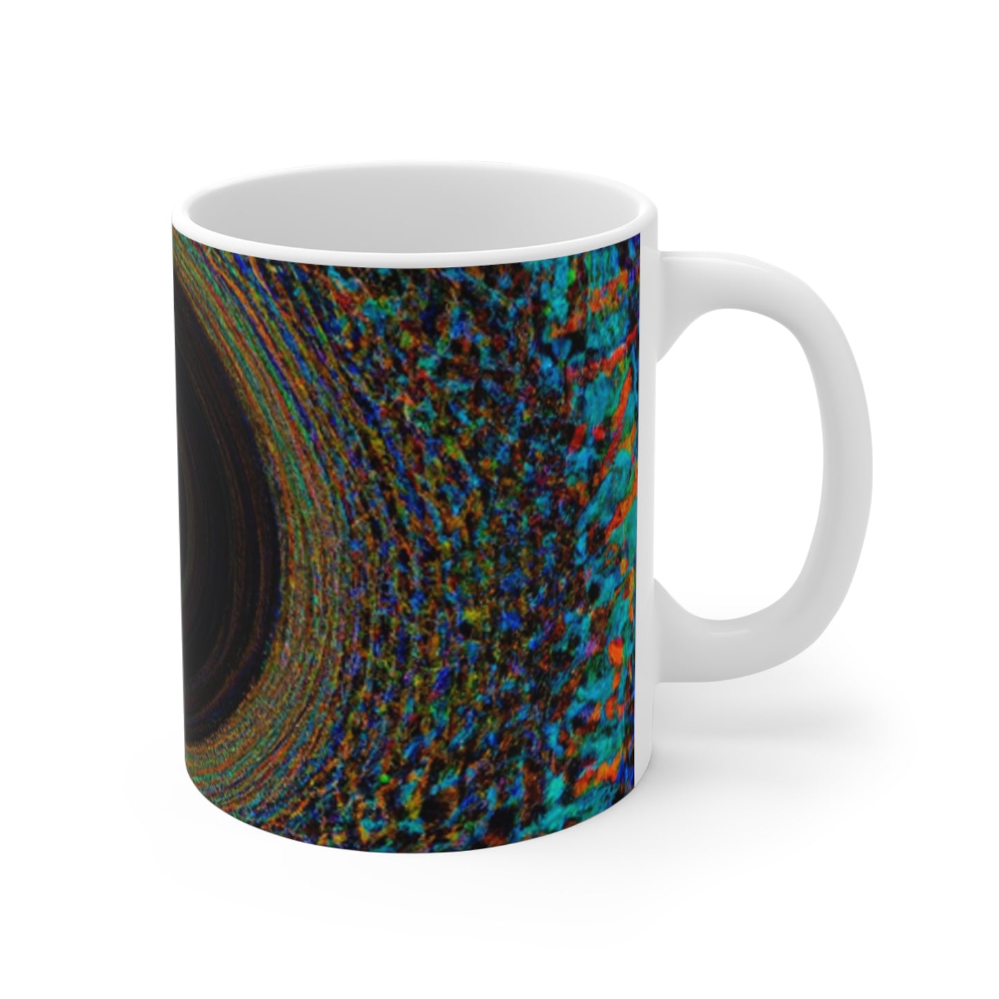 Darrell's Java Joint - Psychedelic Coffee Cup Mug 11 Ounce