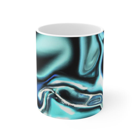 Victor's Café Blend - Psychedelic Coffee Cup Mug 11 Ounce