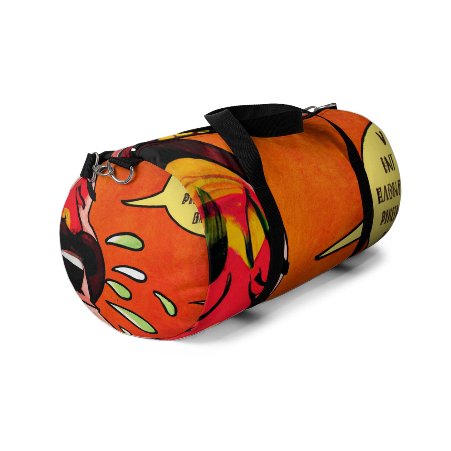 Delvin D'Krauss, Luxury Leatherworks - Comic Book Duffel Bag