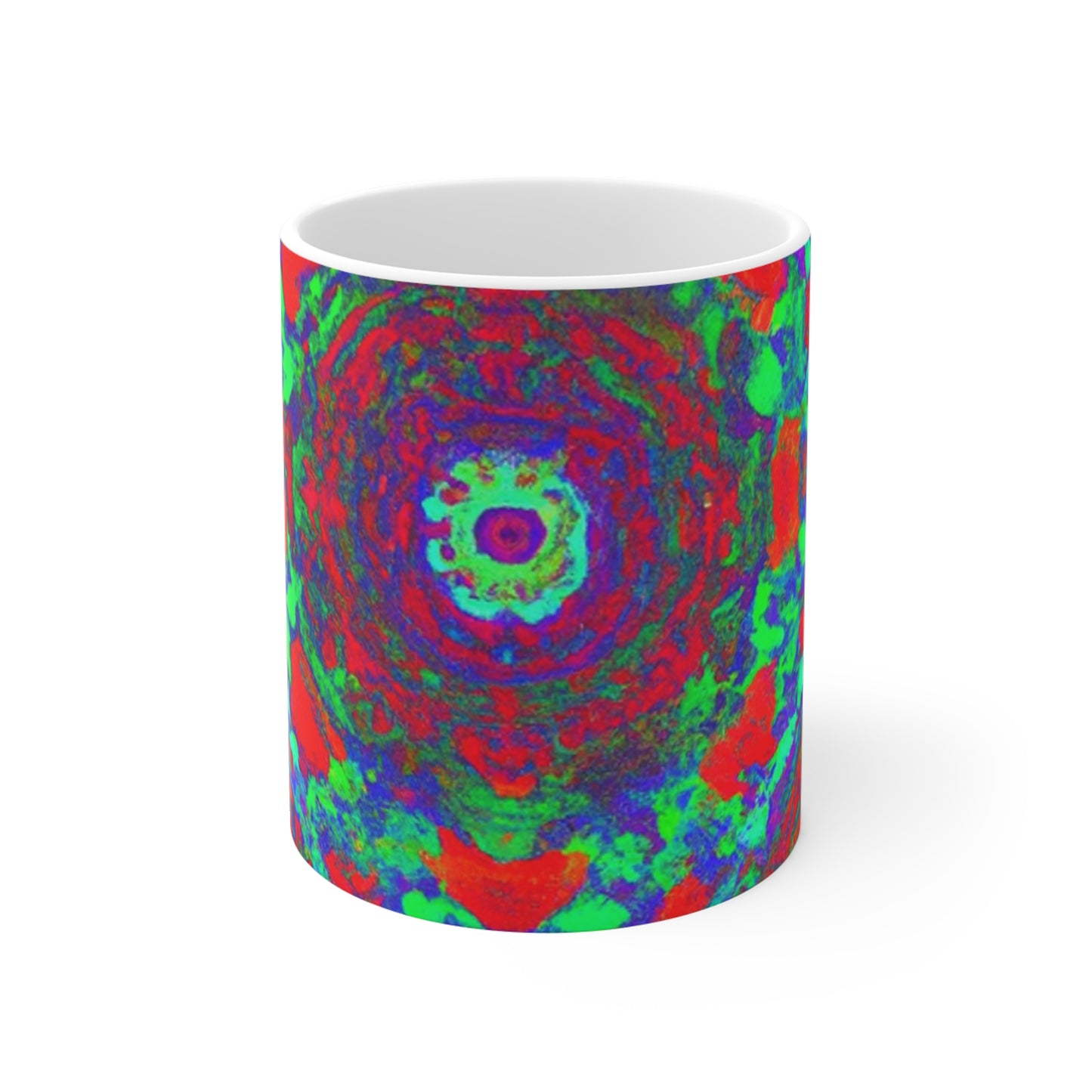 Robinson's Roasters - Psychedelic Coffee Cup Mug 11 Ounce