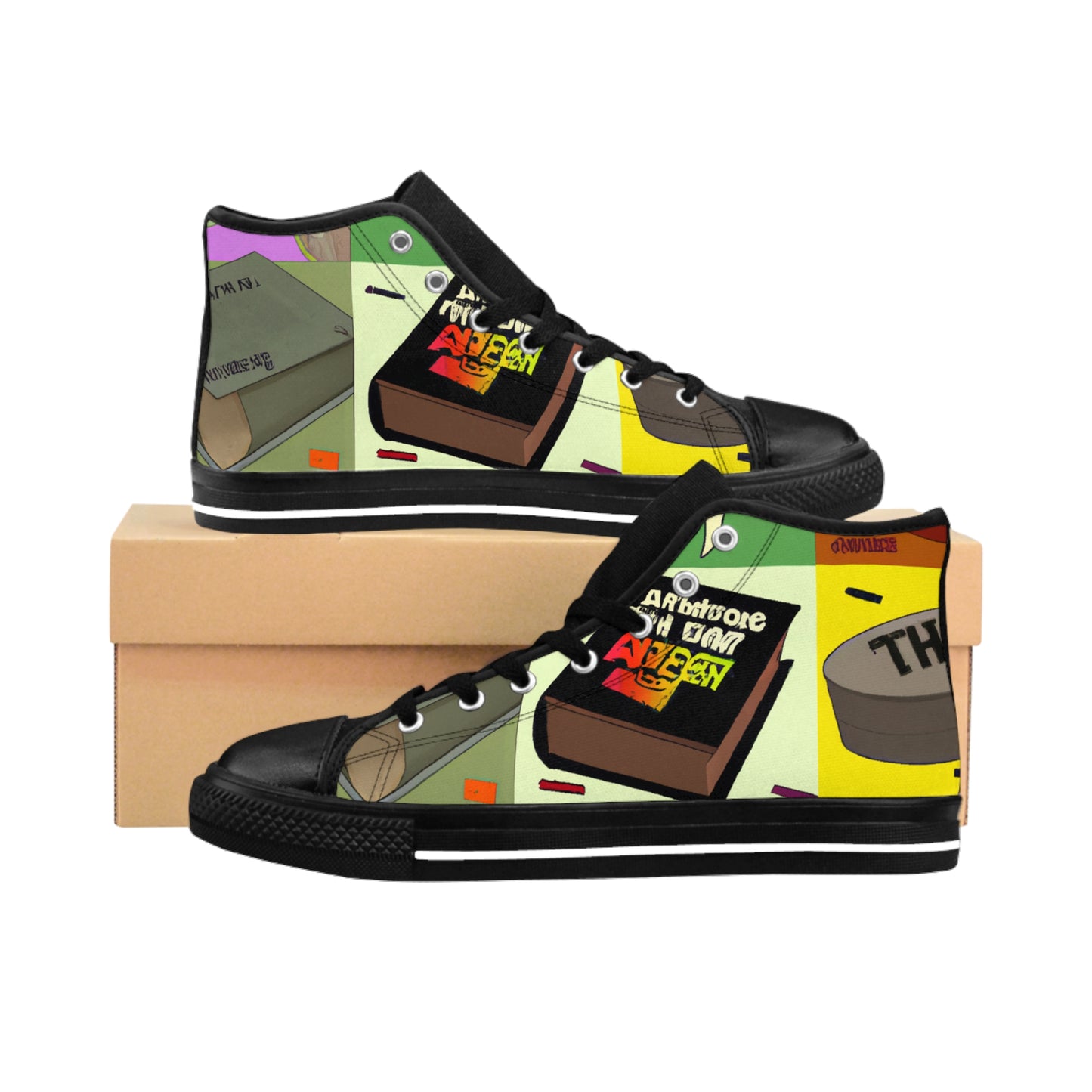 Maurice de Gallo - Comic Book Hi Tops