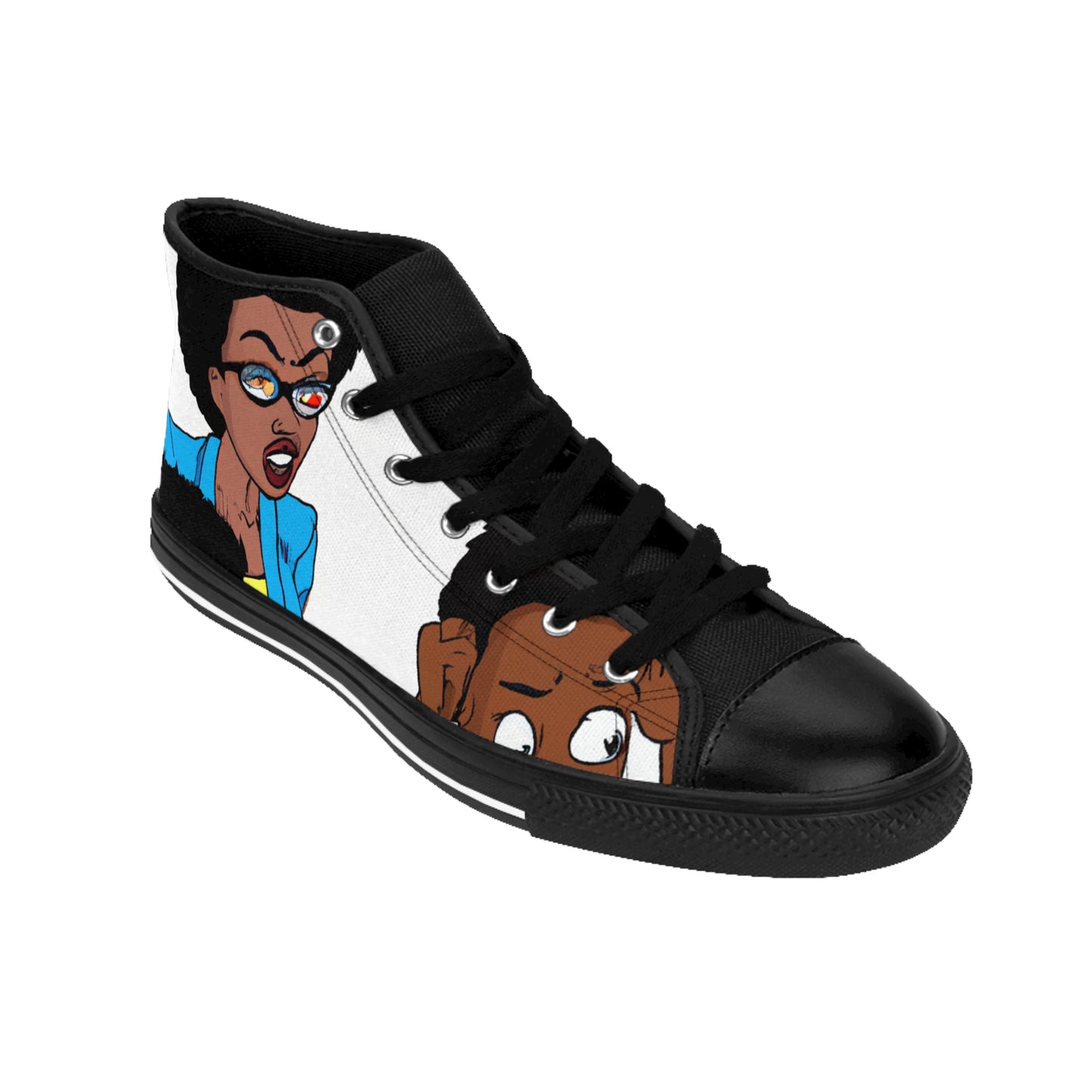 .

Deacon Fitzroy - Comic Book Hi Tops