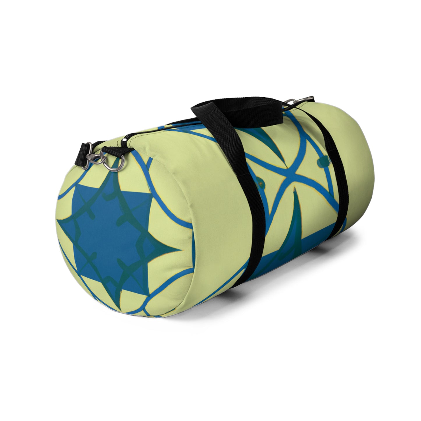 Archimedes Finch - Geometric Pattern Duffel Travel Gym Luggage Bag