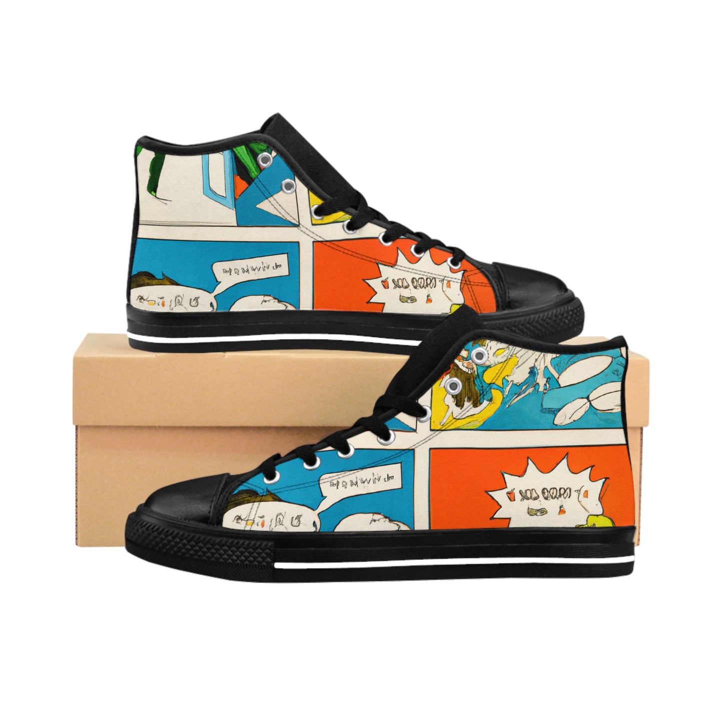 .

Sarina Romani - Comic Book Hi Tops