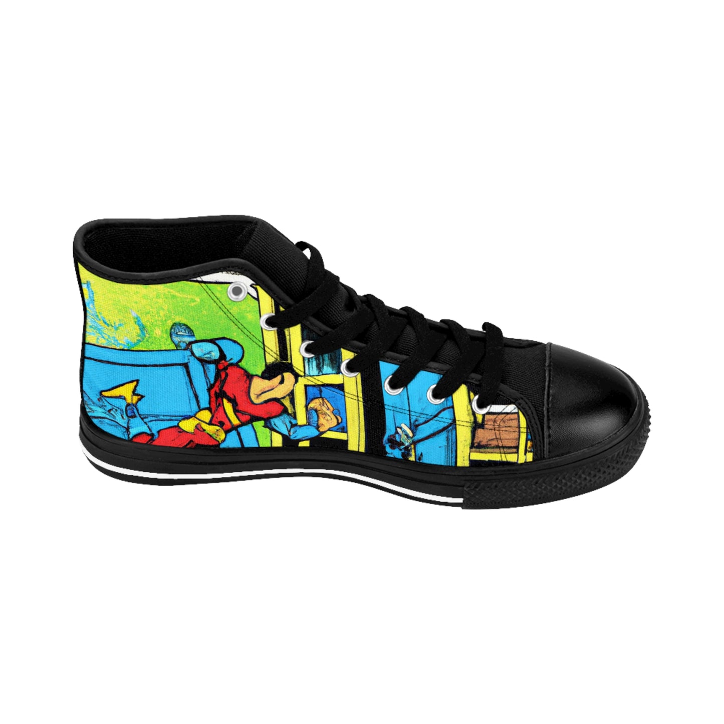 Ferolle the Furrier - Comic Book Hi Tops