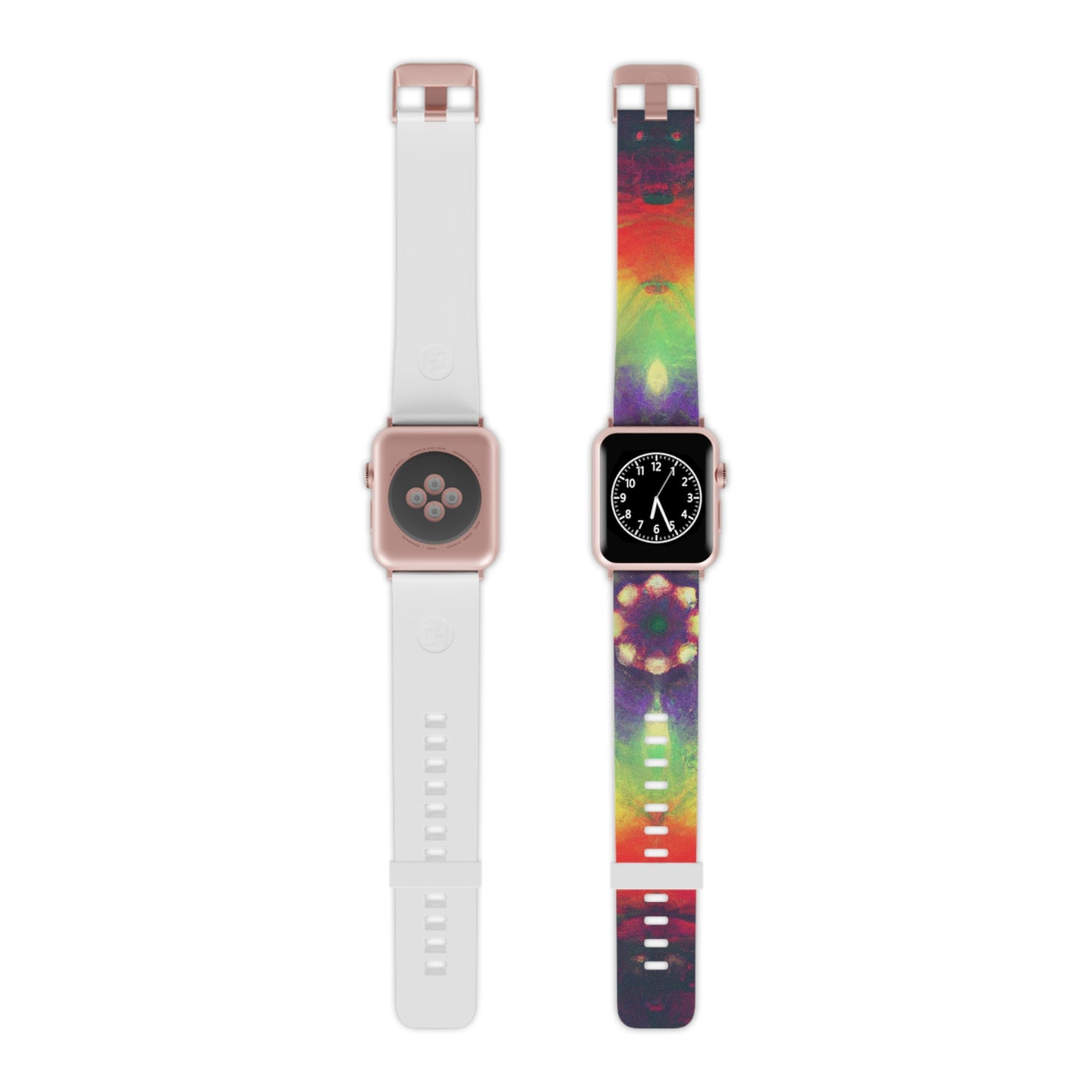 Izabelle LeGrande - Trippy Hippy Boho Psychedelic Apple Wrist Watch Band