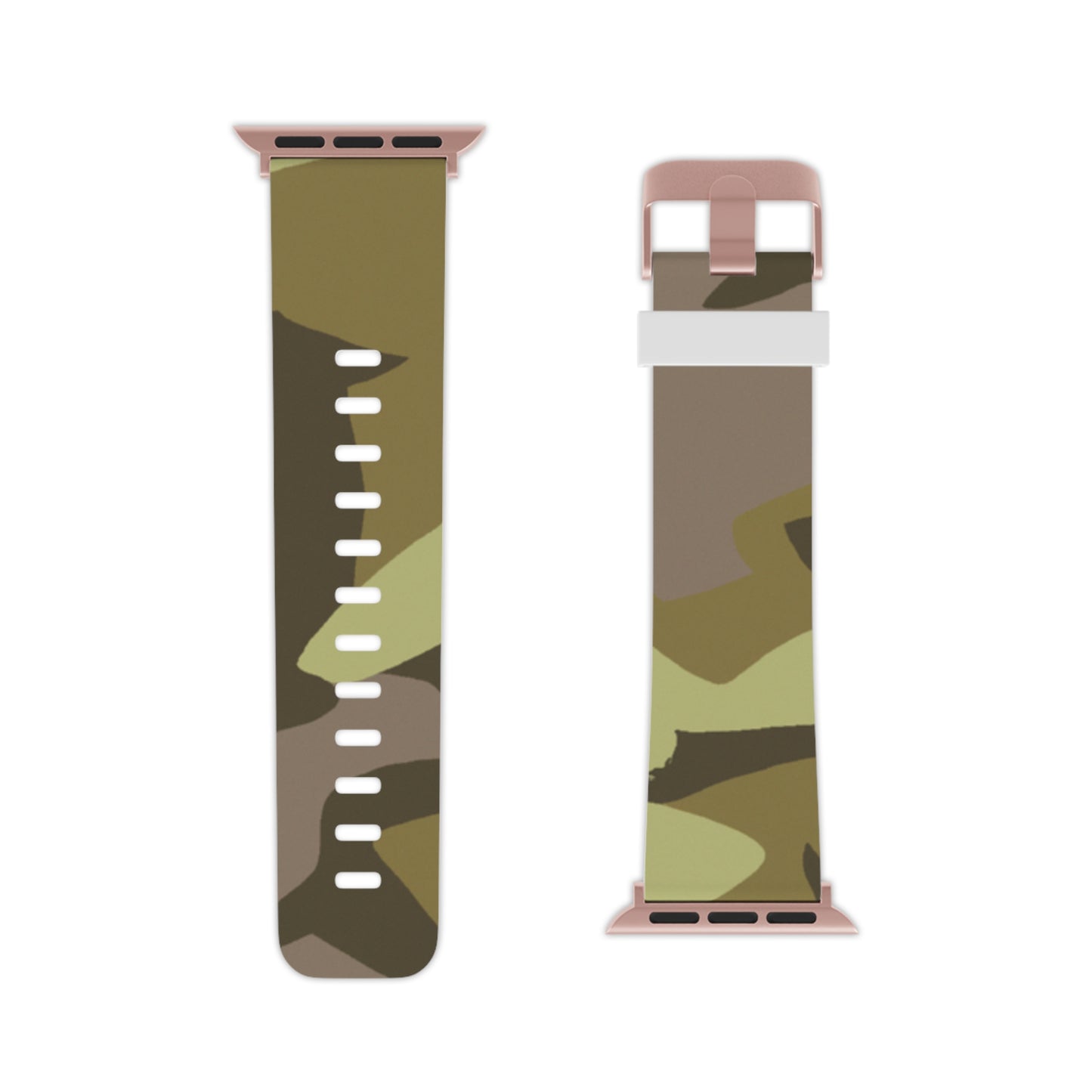 Thomasin Huntfield - Camouflage Apple Wrist Watch Band