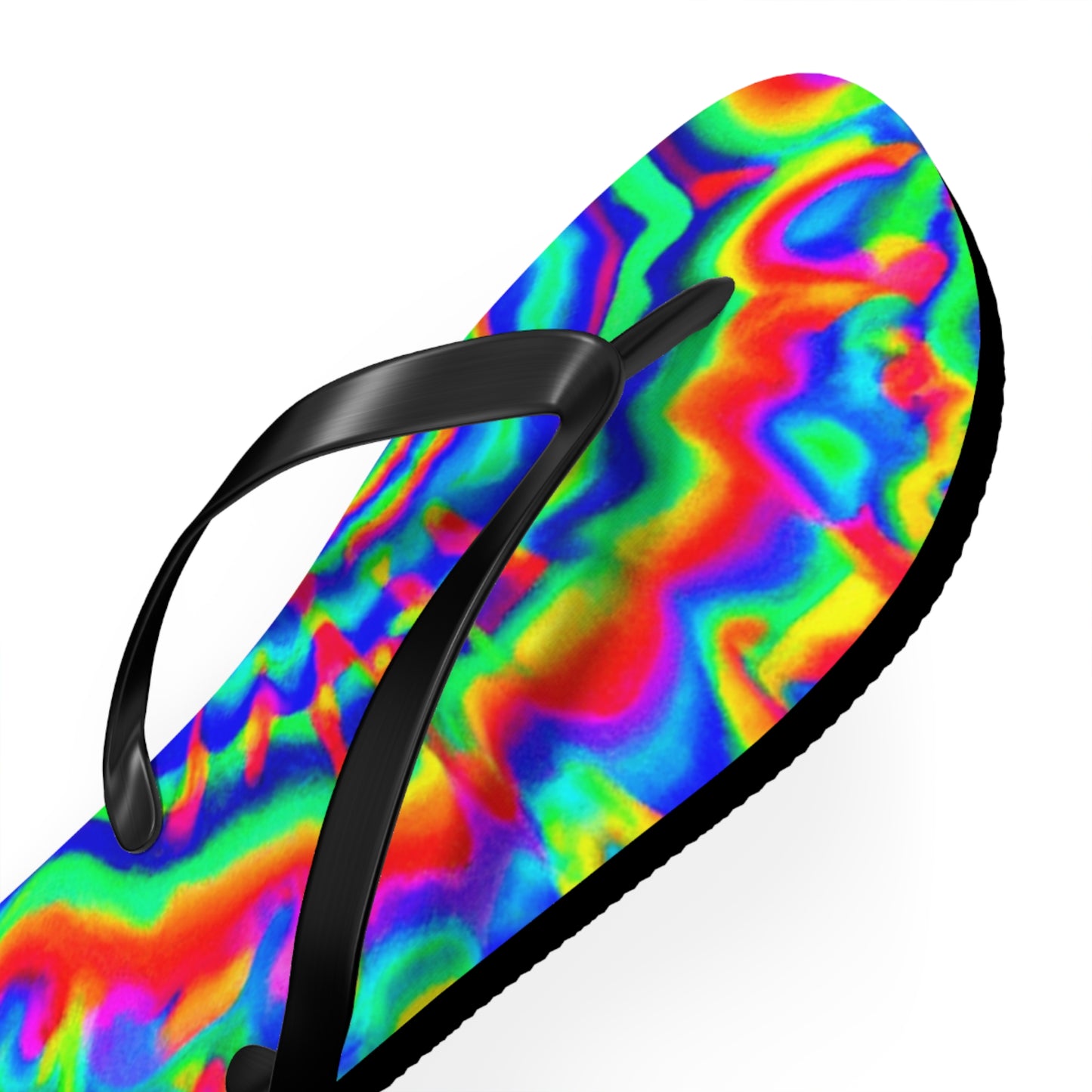 Annie Bootmaker - Psychedelic Trippy Flip Flop Beach Sandals