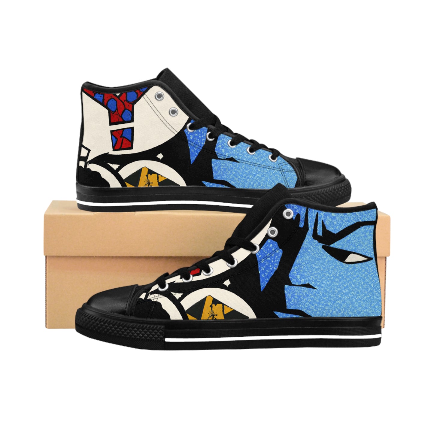 .

Dameilla de la Croix - Comic Book Hi Tops