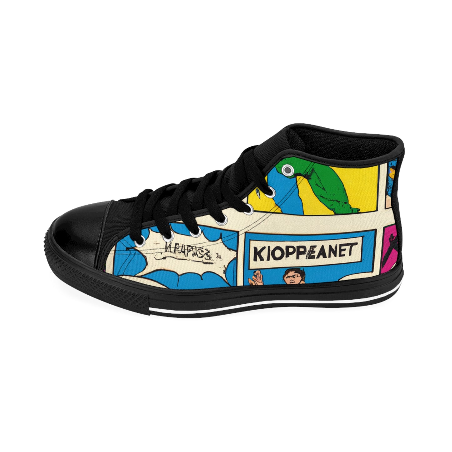 .

Owen de Footwear - Comic Book Hi Tops