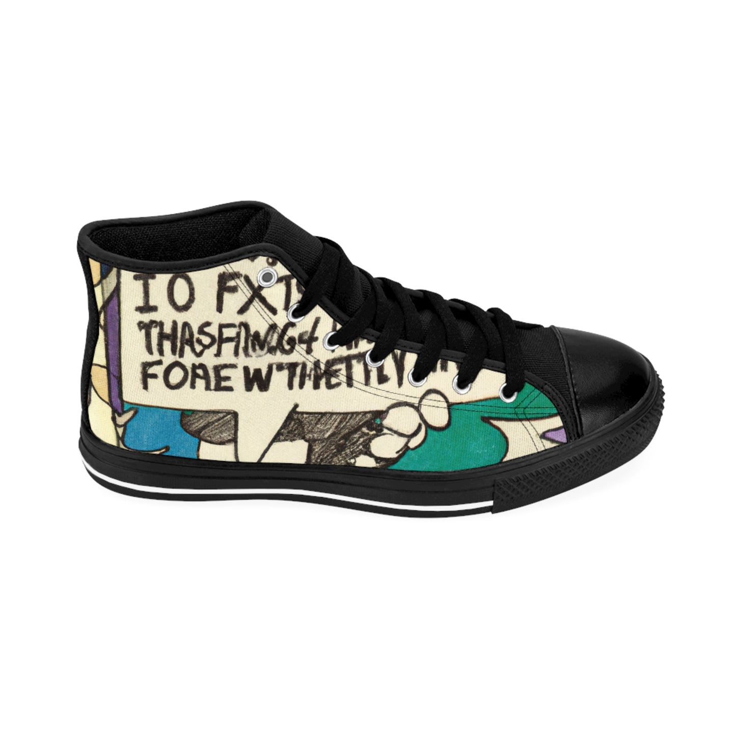 .

Harolda of Northumberland - Comic Book Hi Tops